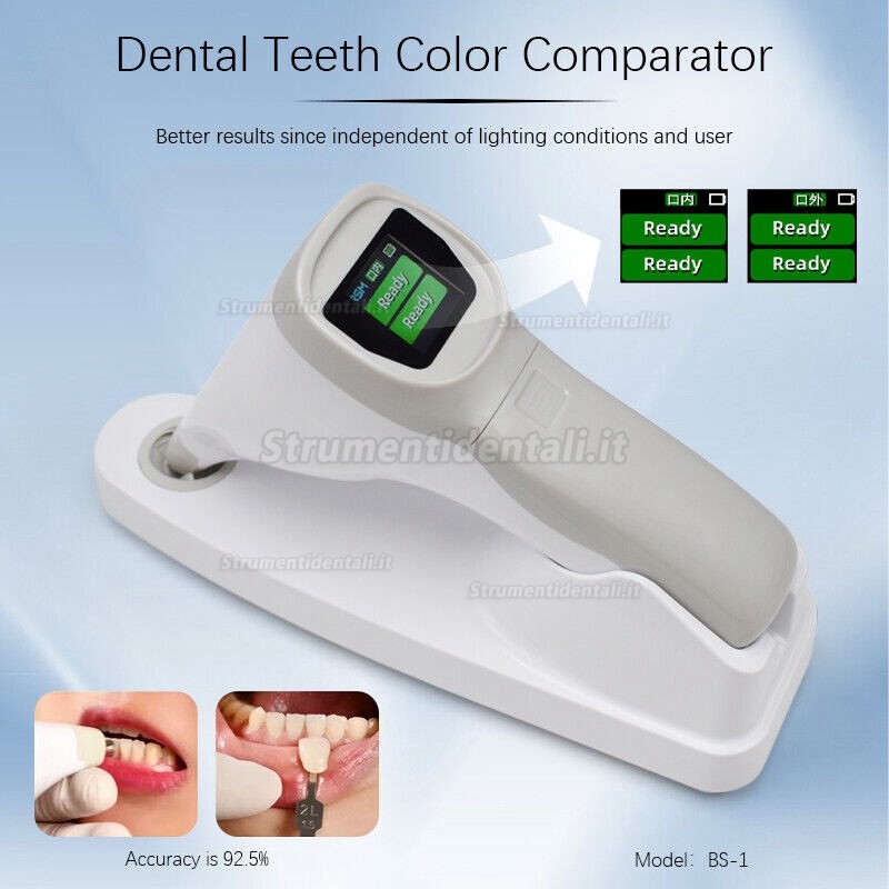 Digitale colorimetri odontoiatrici spettrofotometro dentale con sistema di tonalità VITA Digitale colorimetri odontoiatrici spettrofotometro dentale con sistema di tonalità VITA