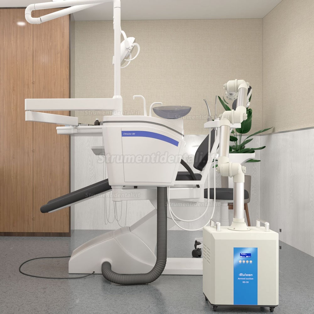 RUIWAN 220W RD80 aspiratore aerosol dentista 4 filters layer+ 2 UV lamps + plasma RUIWAN 220W RD80 aspiratore aerosol dentista 4 filters layer+ 2 UV lamps + plasma