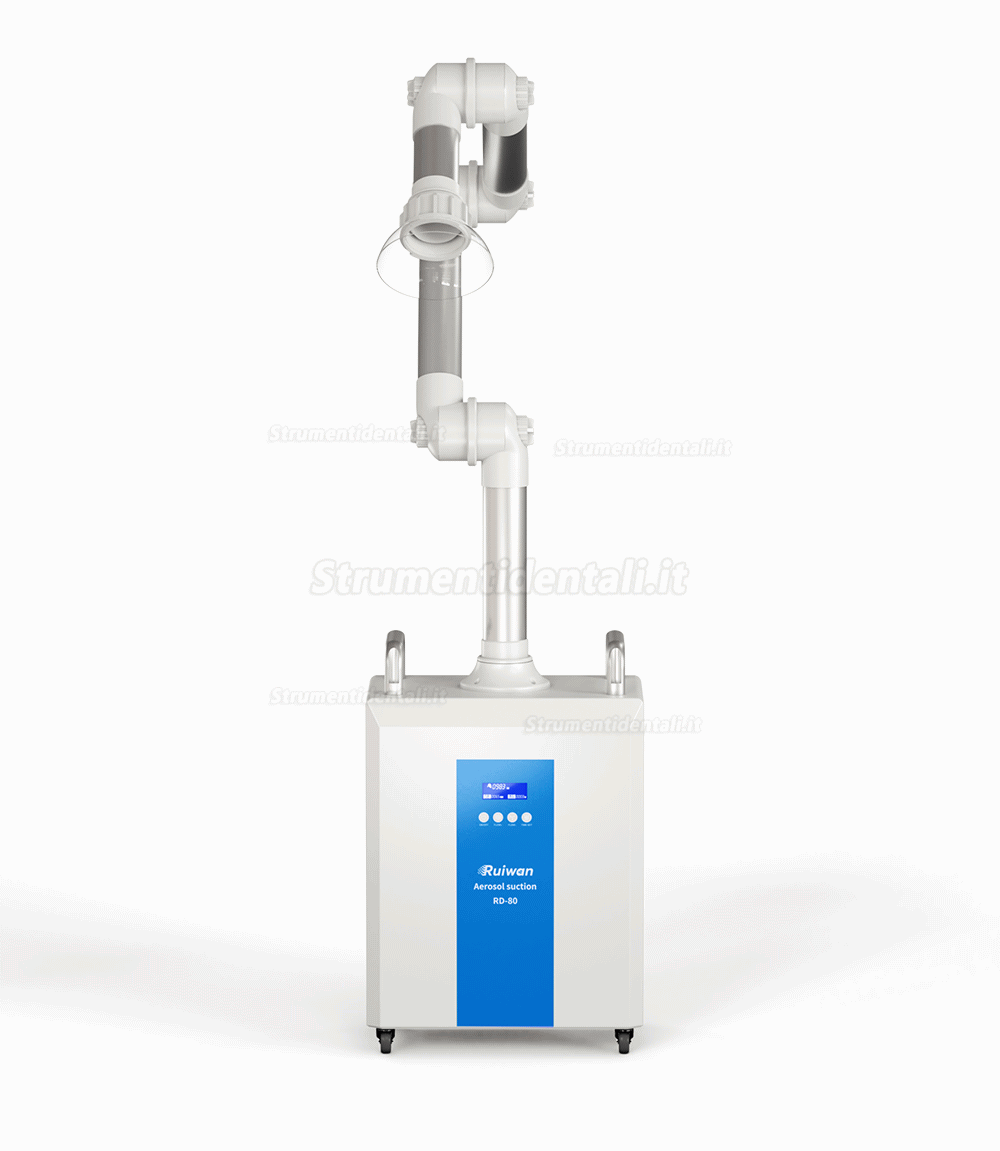 RUIWAN 220W RD80 aspiratore aerosol dentista 4 filters layer+ 2 UV lamps + plasma RUIWAN 220W RD80 aspiratore aerosol dentista 4 filters layer+ 2 UV lamps + plasma