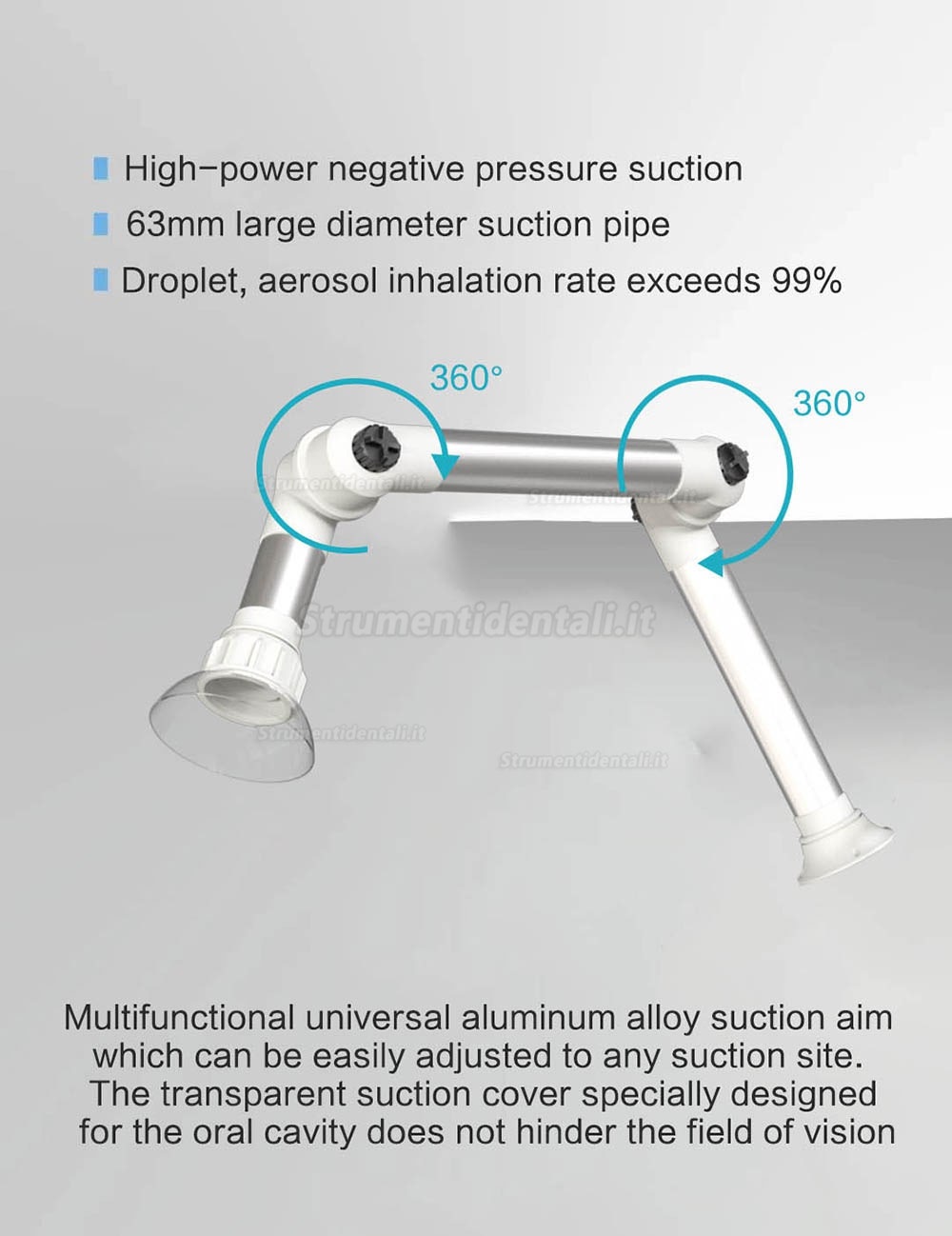 RUIWAN RD50 aspiratore aerosol odontoiatrico per clinica dentista