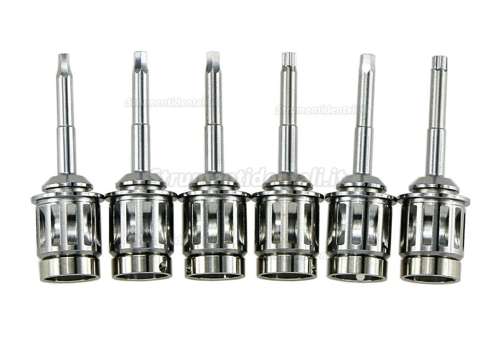 Chiave dinamometrica per impianto dentale Cricchetto 10-70NCM 12 * Cacciavite e 1 * Supporto per kit di chiavi