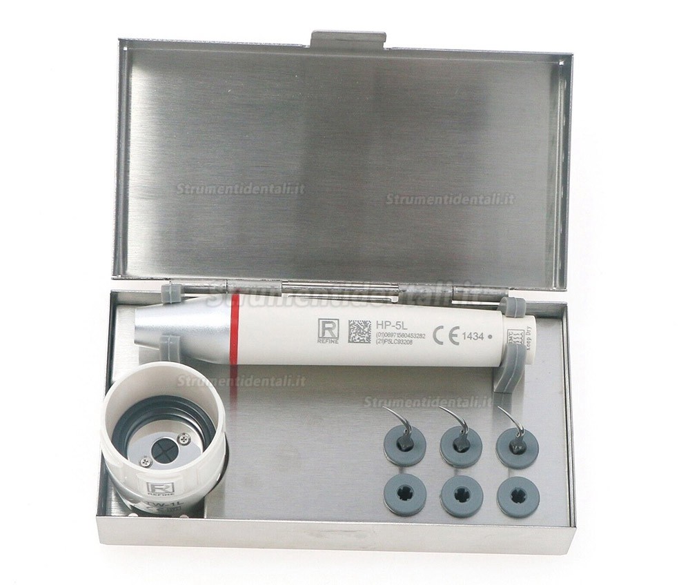 Kit per autoclave per manipolo ablatore a ultrasuoni Refine HP-5L LED adatto a EMS PIEZON LED MAXPIEZO