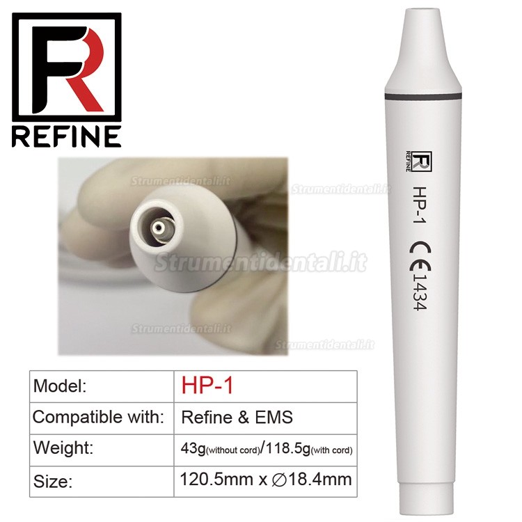 Refine® HP1/HP3/HP5L/HP6L Manipolo da ablatore ultrasuoni (compatibile con EMS Woodpecker)