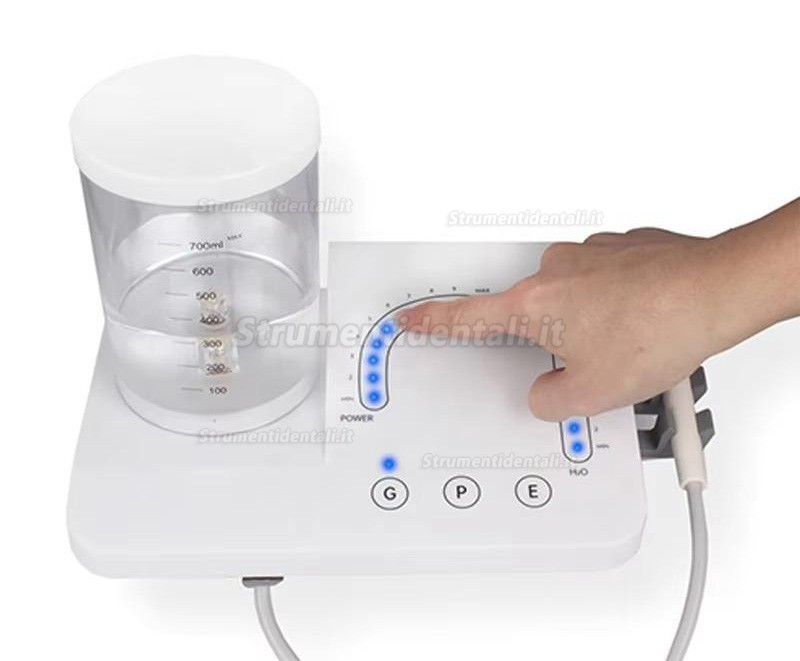 Refine M7+ Ablatore ad ultrasuoni con bottiglia & led Refine M7+ Ablatore ad ultrasuoni con bottiglia & led