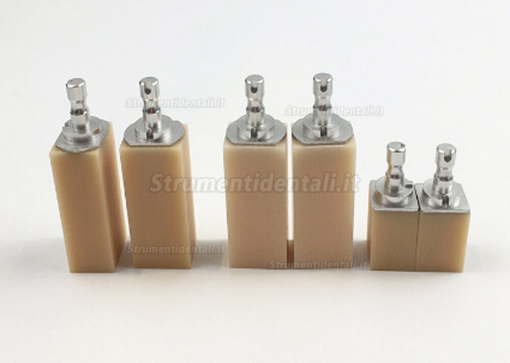 5 pezzi/lotto blocchetti di PMMA 55*15.5*19mm dentale per Cerec Sirona