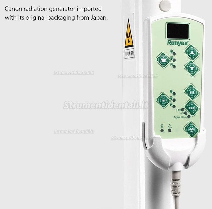 Runyes AC X-Ray Sistema Radiografica Endorale a Raggi X Digitale Dentale