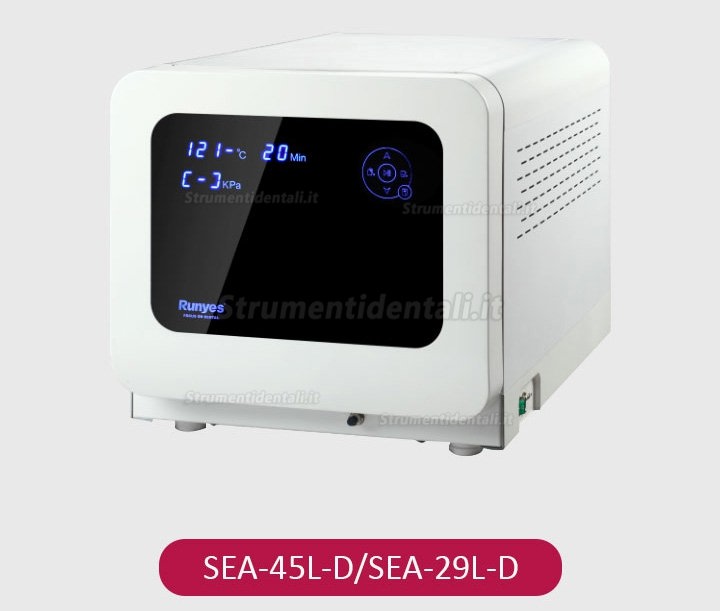 Runyes SEA29/45L Sterilizzatore per Autoclave Dentale Classe B 18-23L