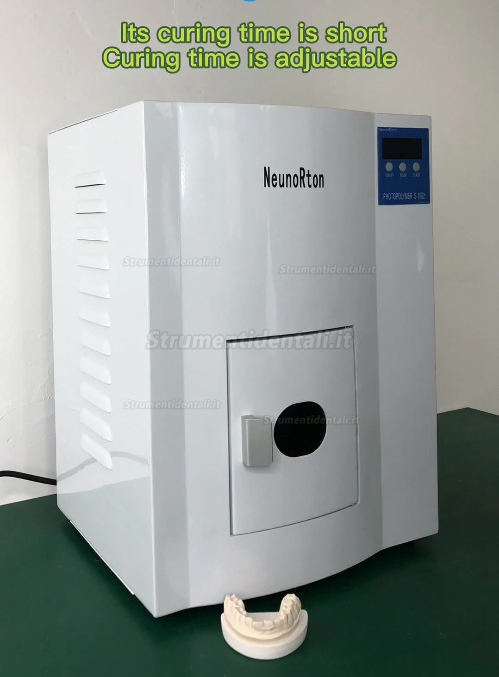 NewroDent® S-1902 Unità di fotopolimerizzazione lampada fotopolimerizzante laboratorio odontoiatrico