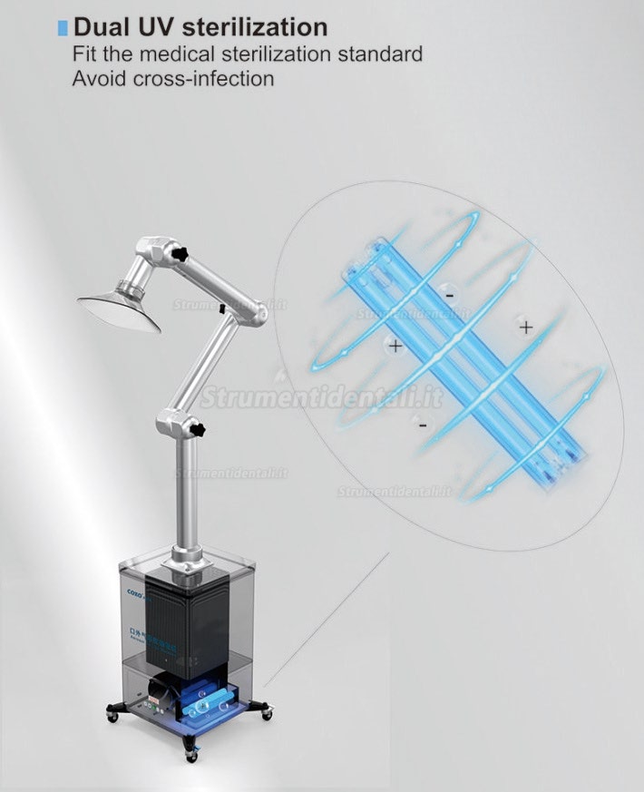 Yusendent COXO SC-V102 aspiratore aerosol odontoiatrico per clinica dentista