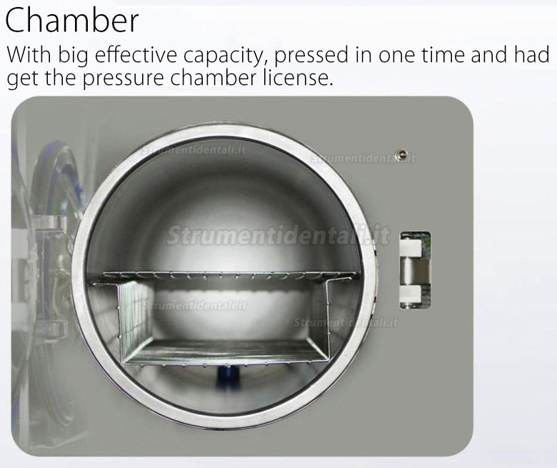 SUN SUN23-III-DL Sterilizzatore per Autoclave Dentale Classe B 18-23L con Stampante