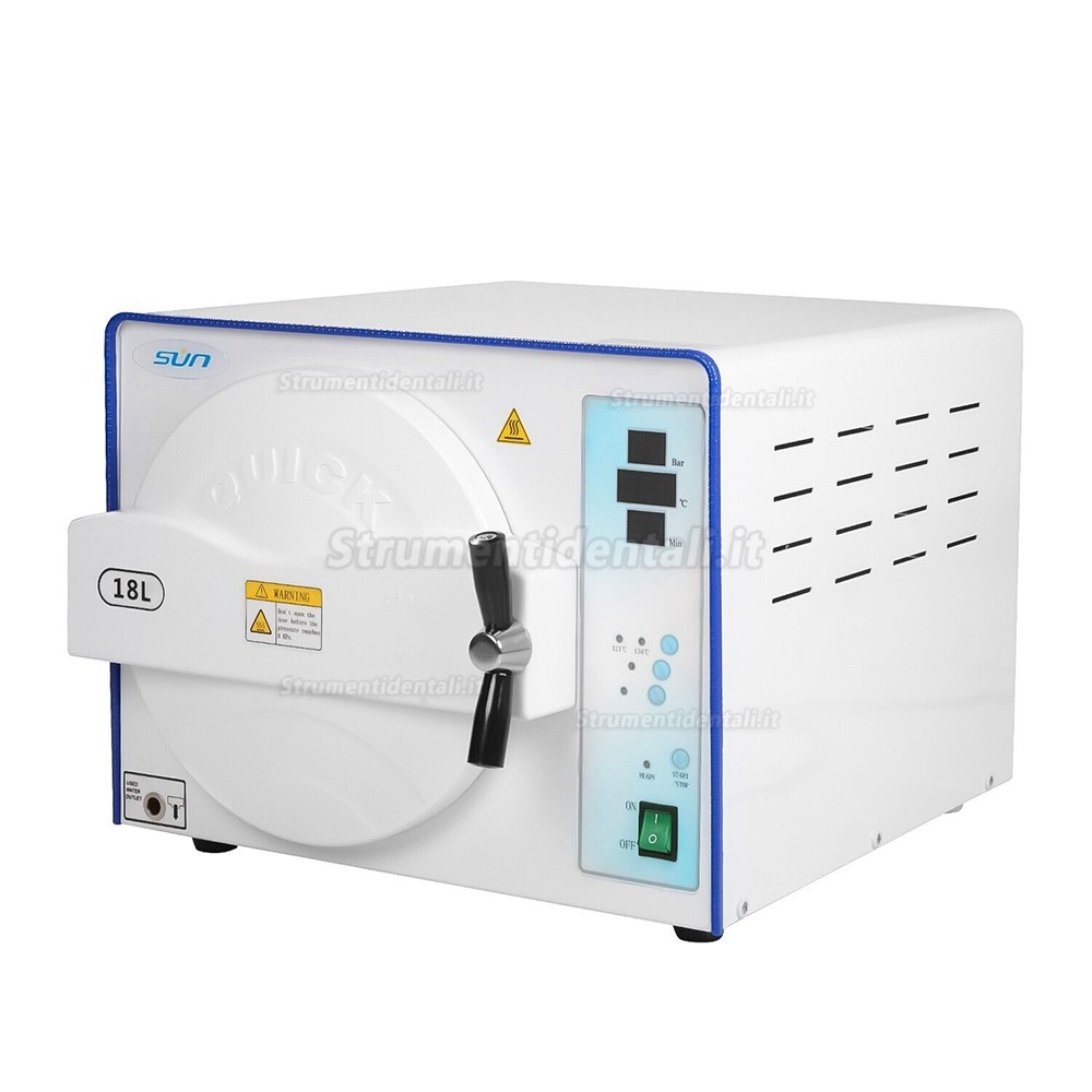 Sterilizzatore autoclave dentista Sun SUN18/23-I(E) 18L/23L classe N