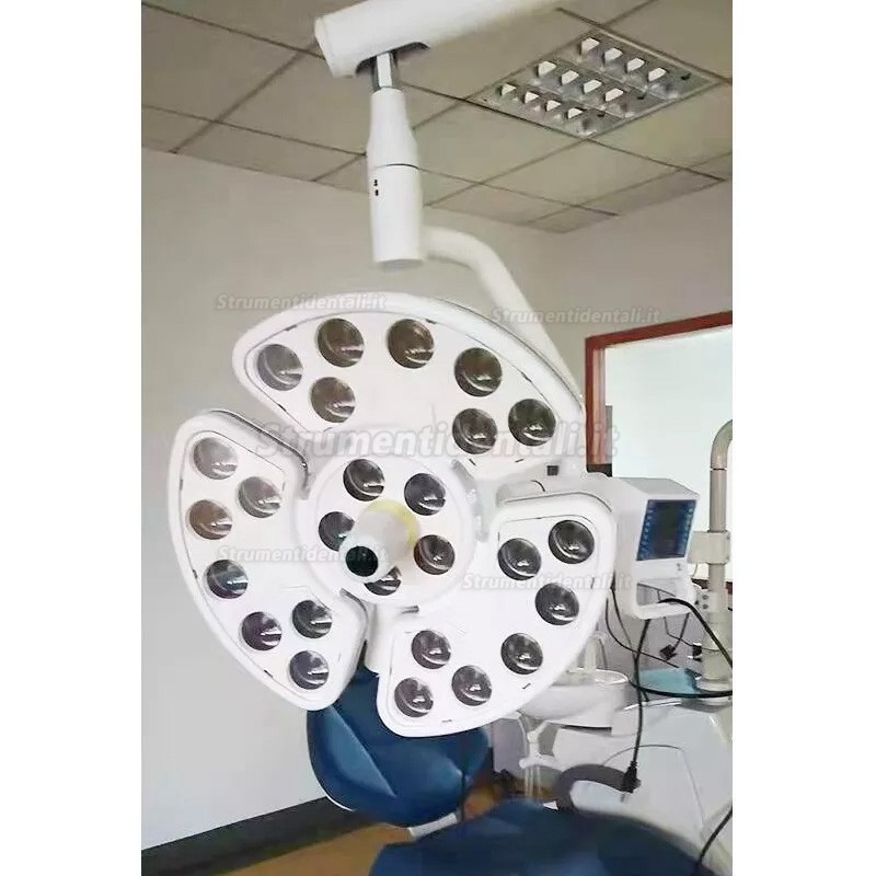 Lampada riunito LED odontoiatrico Saab KY-P138 con braccio per poltrona odontoiatrica Lampada riunito LED odontoiatrico Saab KY-P138 con braccio per poltrona odontoiatrica