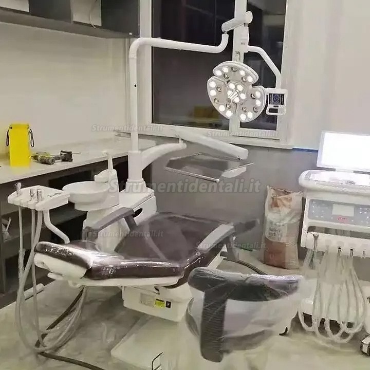 Lampada riunito LED odontoiatrico Saab KY-P138 con braccio per poltrona odontoiatrica Lampada riunito LED odontoiatrico Saab KY-P138 con braccio per poltrona odontoiatrica