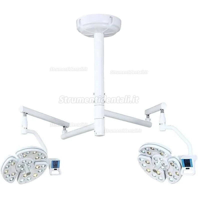 Lampada scialitica odontoiatrica / Scialitica operatoria dentista Saab KY-P138-2 52 LED (montata a soffitto)