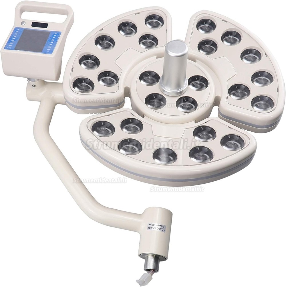 Lampada scialitica odontoiatrica / Scialitica operatoria dentista Saab KY-P138-2 52 LED (montata a soffitto)