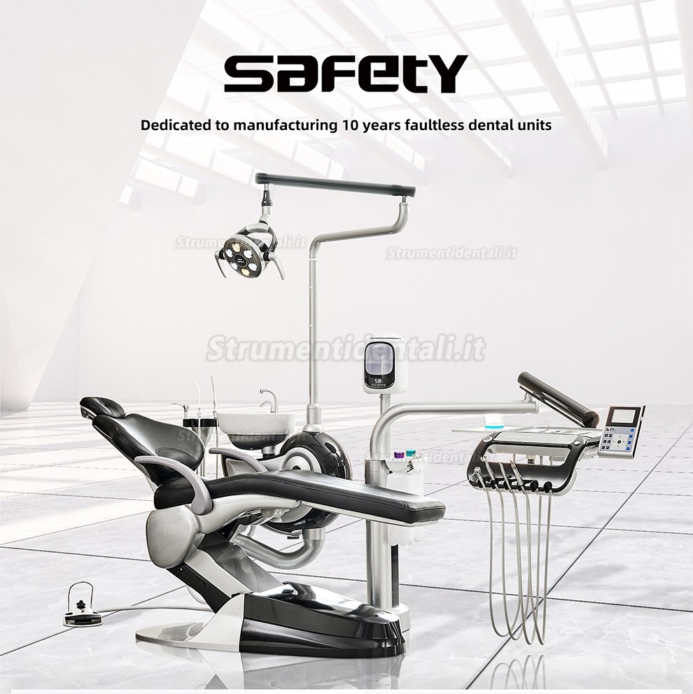 Safety® M2+ riuniti odontoiatrici in stile lusso con disinfettante dell'aria