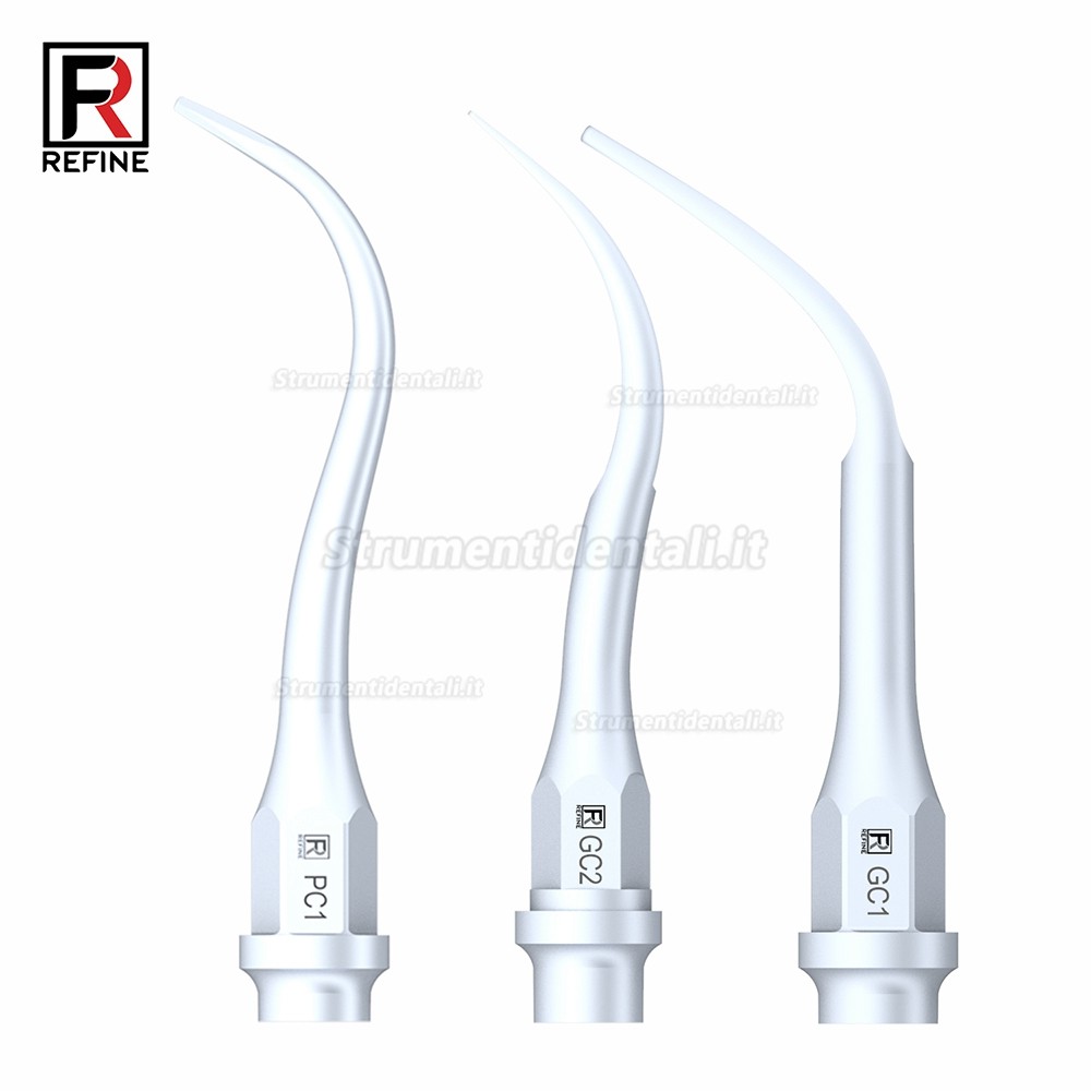 5Pz Refine® Inserto per ablatore pneumatico GC1 GC2 PC1 compatible con manipolo ablatore Kavo SonaSoft