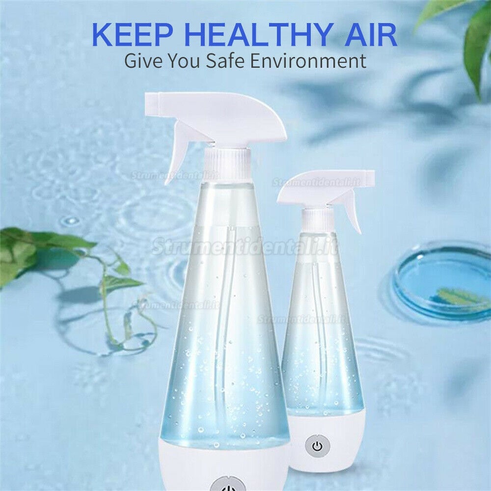 Disinfectant Water Maker Electrolytic Generator Disinfection Spray Bottle