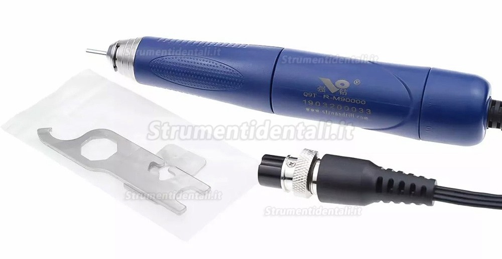 Manipolo Brushless per Micromotore Dentale StrongDrill Q9T-R-M90000 50.000 giri/min Manipolo Brushless per Micromotore Dentale StrongDrill Q9T-R-M90000 50.000 giri/min