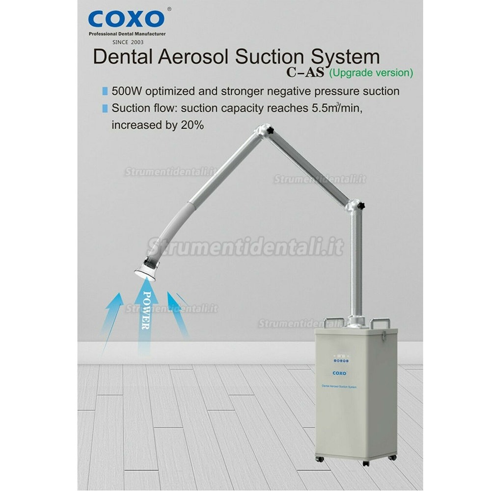 COXO C-AS aspiratore aerosol dentista con sterilizzazione UV (approvato dalla CE e FDA)