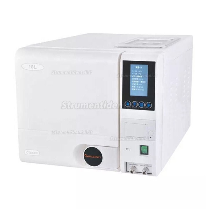 Autoclave sterilizzatrice classe b dentista SUN SUN18/23-III 18/23L con stampante e display LCD Autoclave sterilizzatrice classe b dentista SUN SUN18/23-III 18/23L con stampante e display LCD