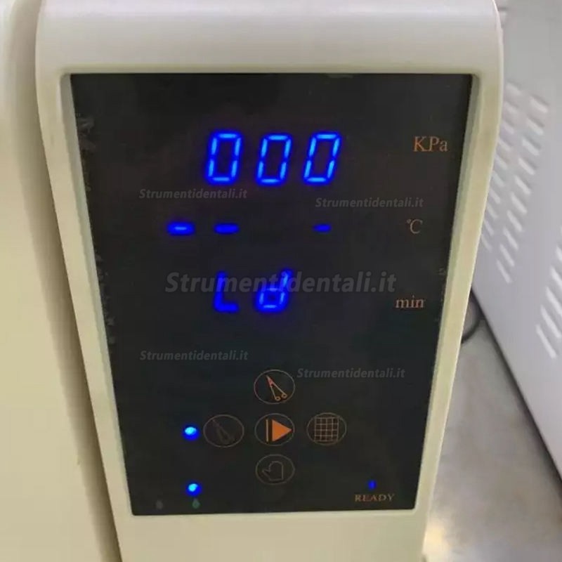 Autoclave sterilizzatrice classe b dentista SUN SUN18/23-III 18/23L con stampante e display LCD Autoclave sterilizzatrice classe b dentista SUN SUN18/23-III 18/23L con stampante e display LCD