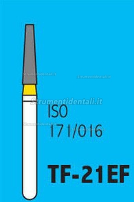 FG TF-21EF 1.6mm Frese diamantate odontoiatrico 100 pz