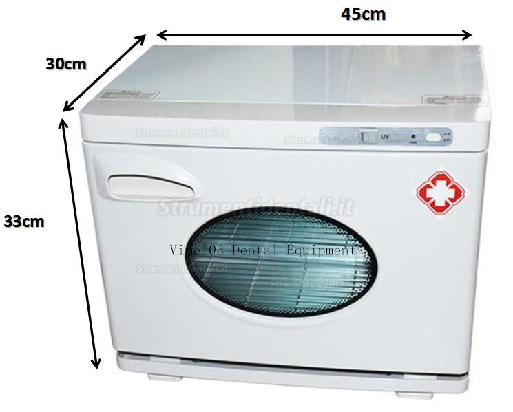 Armadio Disinfezione UV Per Apparecchiature Odontoiatriche Sterilizzatore Medico Asciugatura Elettrica 18L
