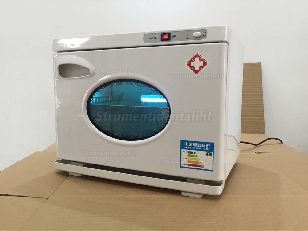 Armadio Disinfezione UV Per Apparecchiature Odontoiatriche Sterilizzatore Medico Asciugatura Elettrica 18L