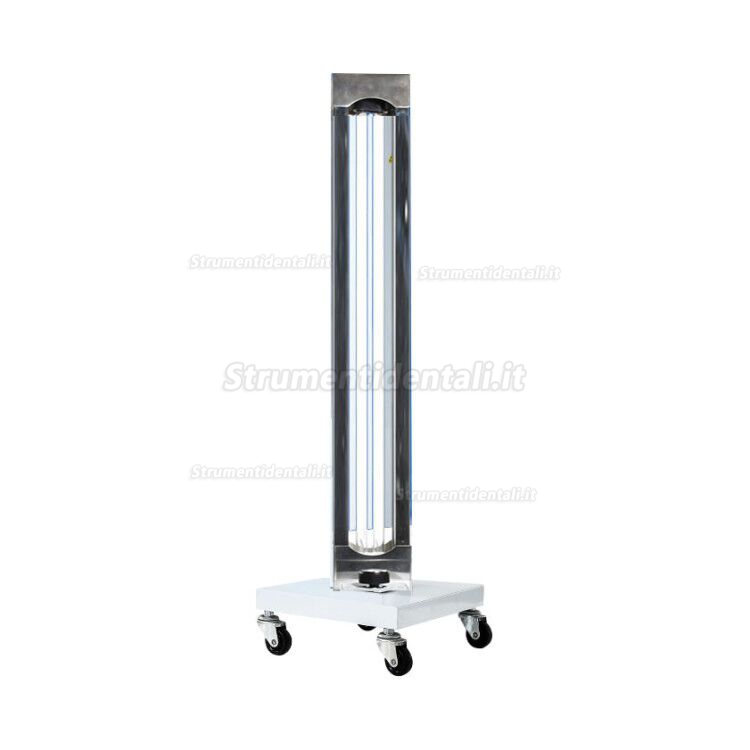 150W Mobile UV + Ozone Disinfezione Carrello Uvc Lampada Di Sterilizzazione Lampada Uvc Lampada Di Sterilizzazione a Luce Ultravioletta Germicida