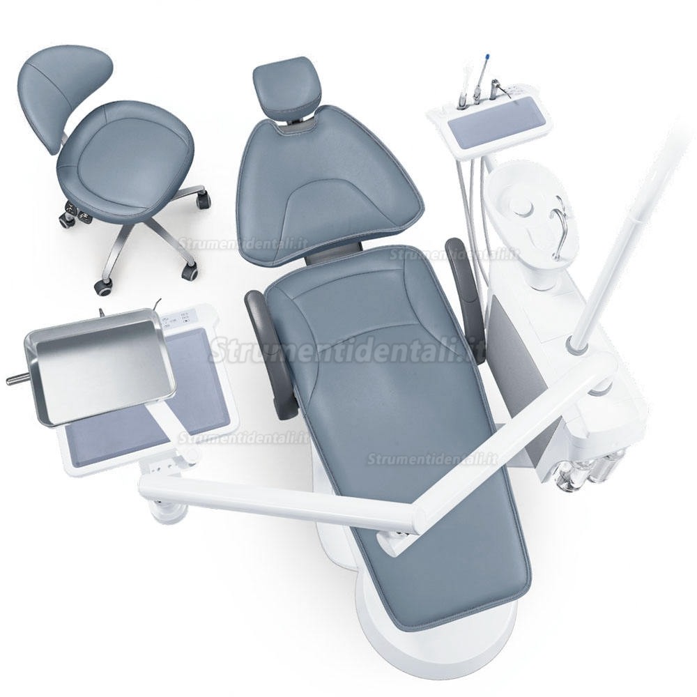 Tuojian® M200(L) Riuniti odontoiatrici digitale di lusso (con disinfezione automatica e touch screen LCD)