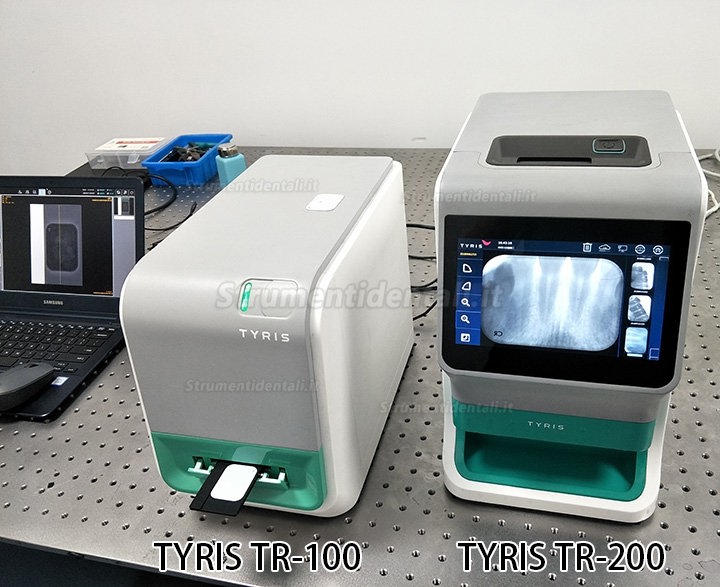 TYRIS TR-200 dentale digitale scanner ai fosfori sistemi ai fosfori con touch screen a colori reali