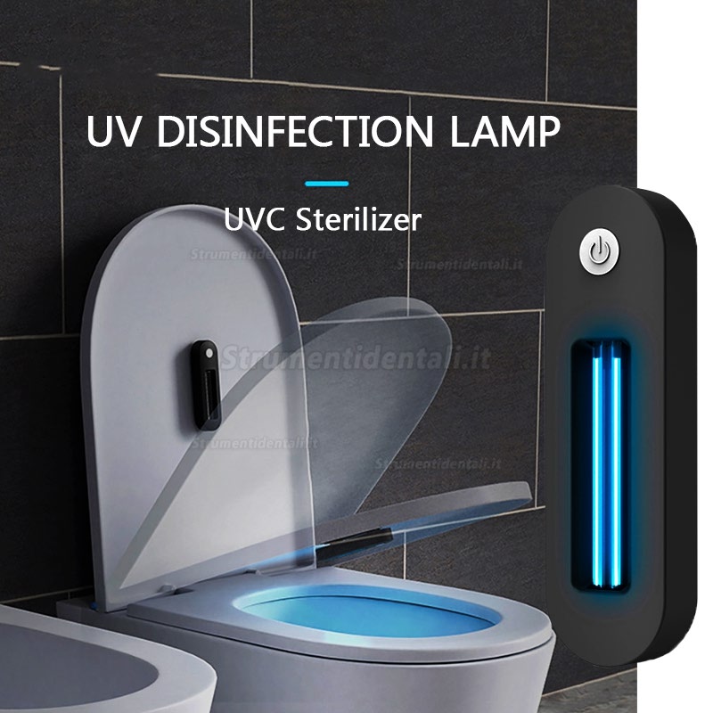 Luce Ultravioletta Luce Ultravioletta per la Casa Wc Auto Bagno Disinfettante Usb Luce di Ricarica