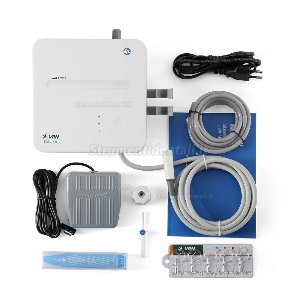 VRN DA-10 Scaler dentale ad ultrasuoni + manipolo LED compatibile Woodpecker EMS Cavitron VRN DA-10 Scaler dentale ad ultrasuoni + manipolo LED compatibile Woodpecker EMS Cavitron
