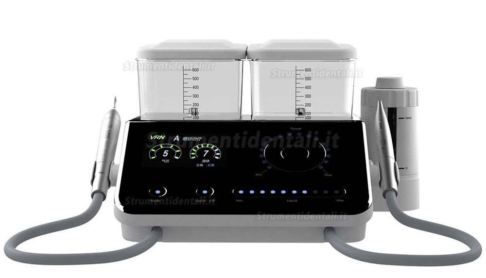 VRN-Q6 Sbiancatore air prophy / lucidatore odontoiatrico + Ablatore ad ultrasuoni