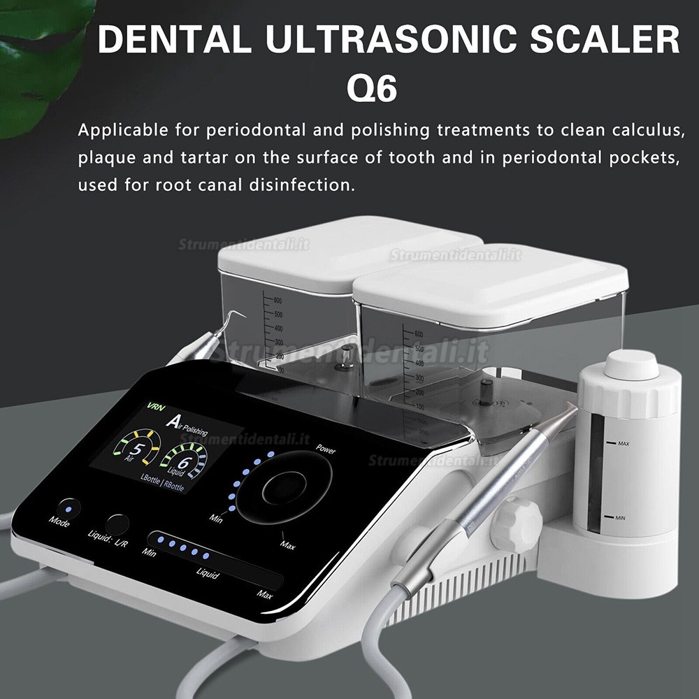 VRN-Q6 Sbiancatore air prophy / lucidatore odontoiatrico + Ablatore ad ultrasuoni VRN-Q6 Sbiancatore air prophy / lucidatore odontoiatrico + Ablatore ad ultrasuoni
