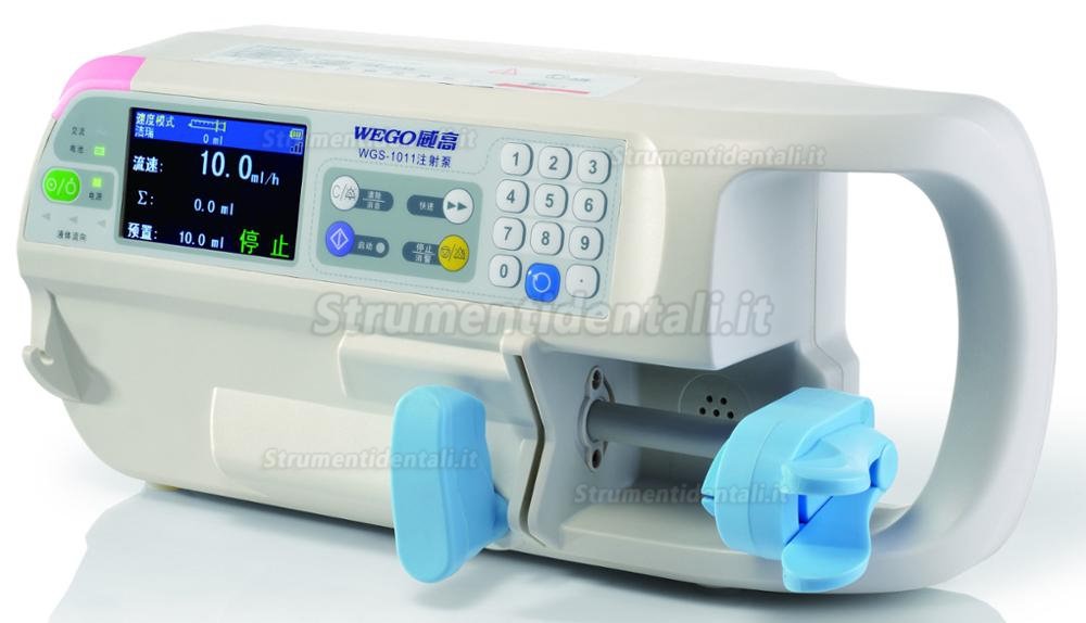 WEGO WGS-1011 Pompa a siringa elettronica ad alte prestazioni per uso medico