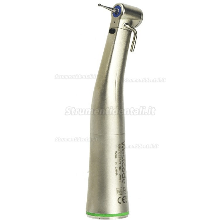Westcode XM-EW01 20:1 Contrangolo verde con fibra ottica (per chirurgia implantare dentale) Westcode XM-EW01 20:1 Contrangolo verde con fibra ottica (per chirurgia implantare dentale)