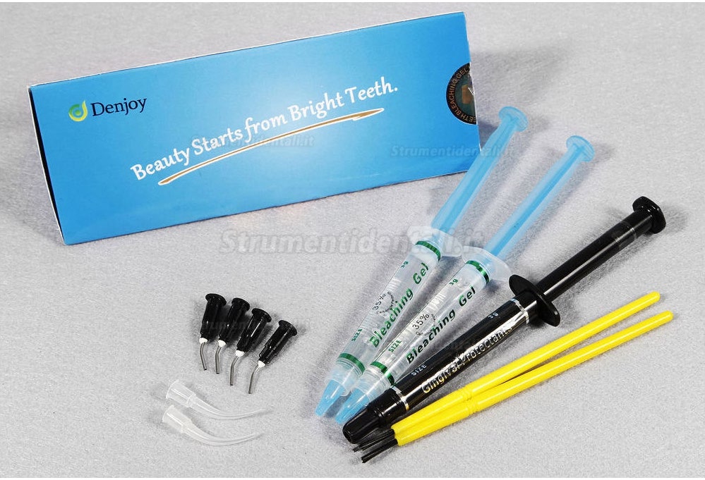2 set di Gel Sbiancante per Kit Lampada a Candeggina con Acceleratore di Denti a Led 2 set di Gel Sbiancante per Kit Lampada a Candeggina con Acceleratore di Denti a Led