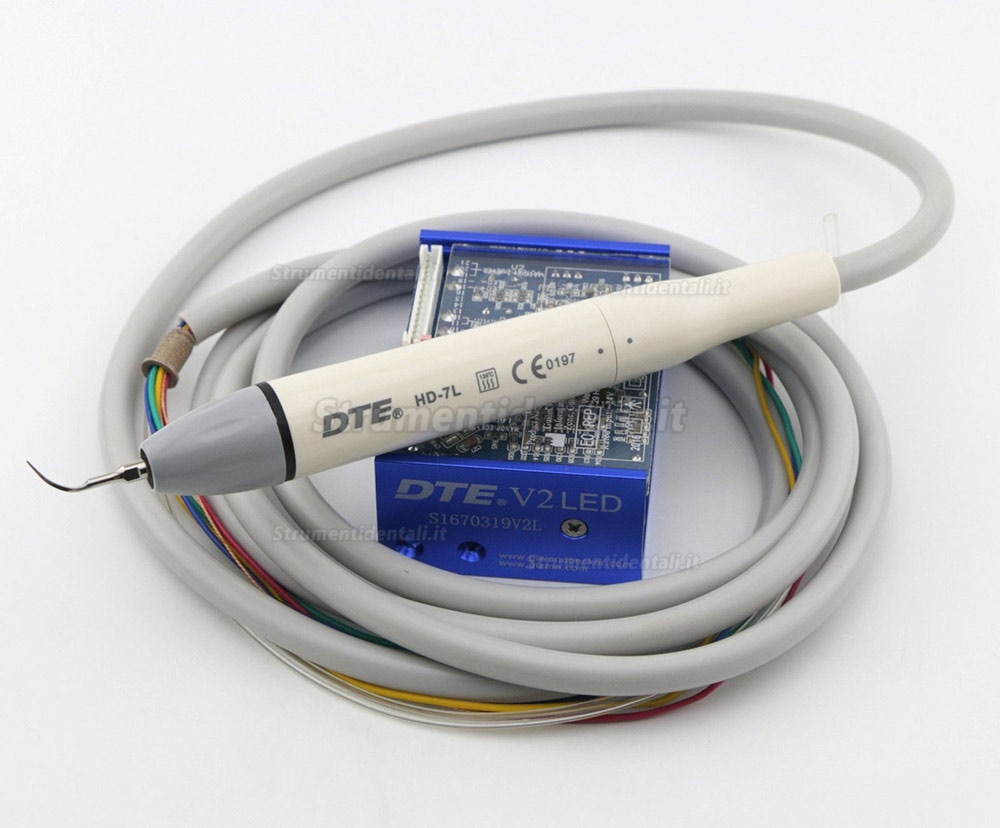 Woodpecker DTE V2 LED Piezo Ultrasonico del Ablatore Originale per Sedia Dentaria Woodpecker DTE V2 LED Piezo Ultrasonico del Ablatore Originale per Sedia Dentaria