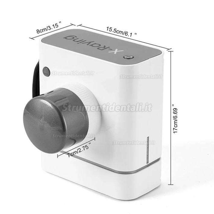 Kit radiografico endorale (radiografico endorale portatile + sensore rvg dentista)