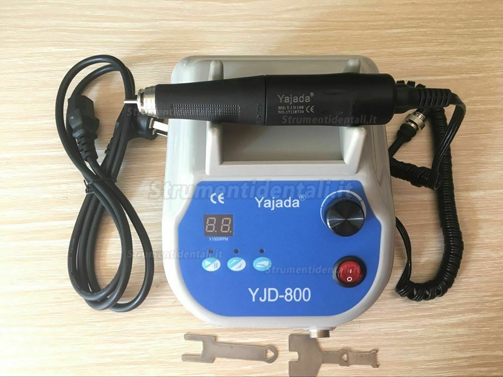 Yajiada® YJD-800 Lucidatrice micromotori dentale con manipolo brushless 50K RPM