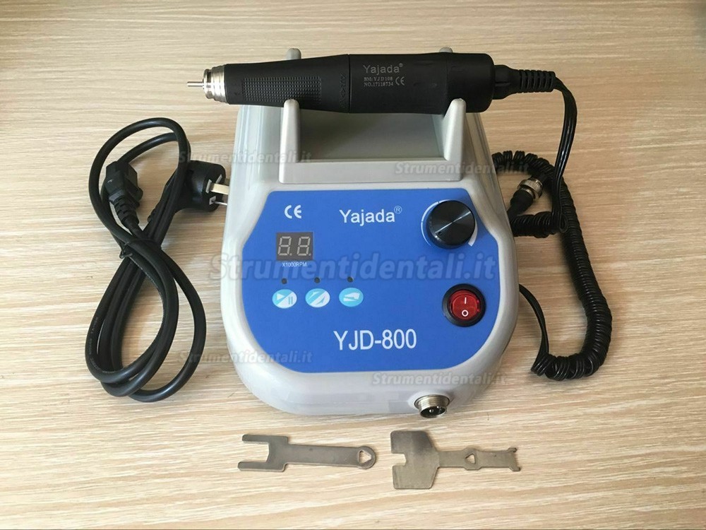 Yajiada® YJD-800 Lucidatrice micromotori dentale con manipolo brushless 50K RPM