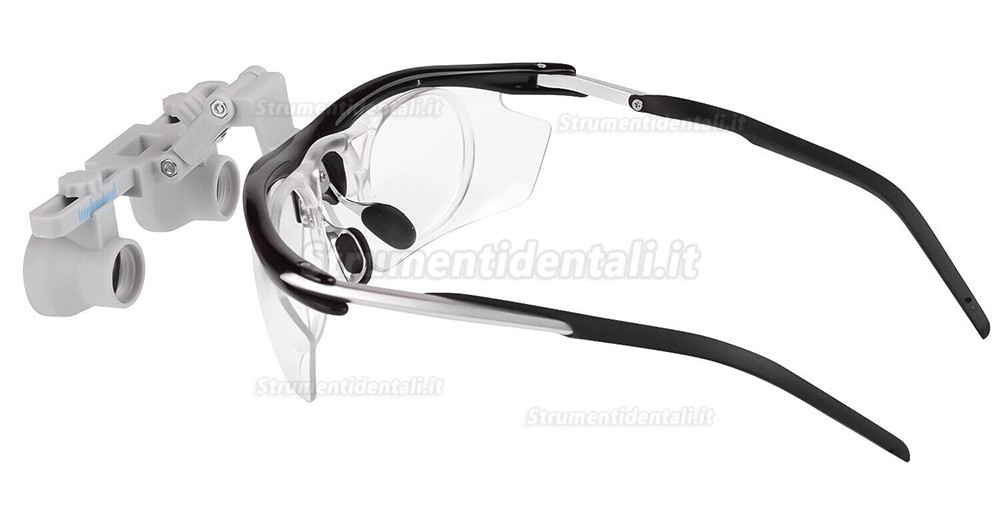 Occhialini ingrandenti per dentisti YOYU DY-116 3.5X-R con cornice presbiopia Occhialini ingrandenti per dentisti YOYU DY-116 3.5X-R con cornice presbiopia