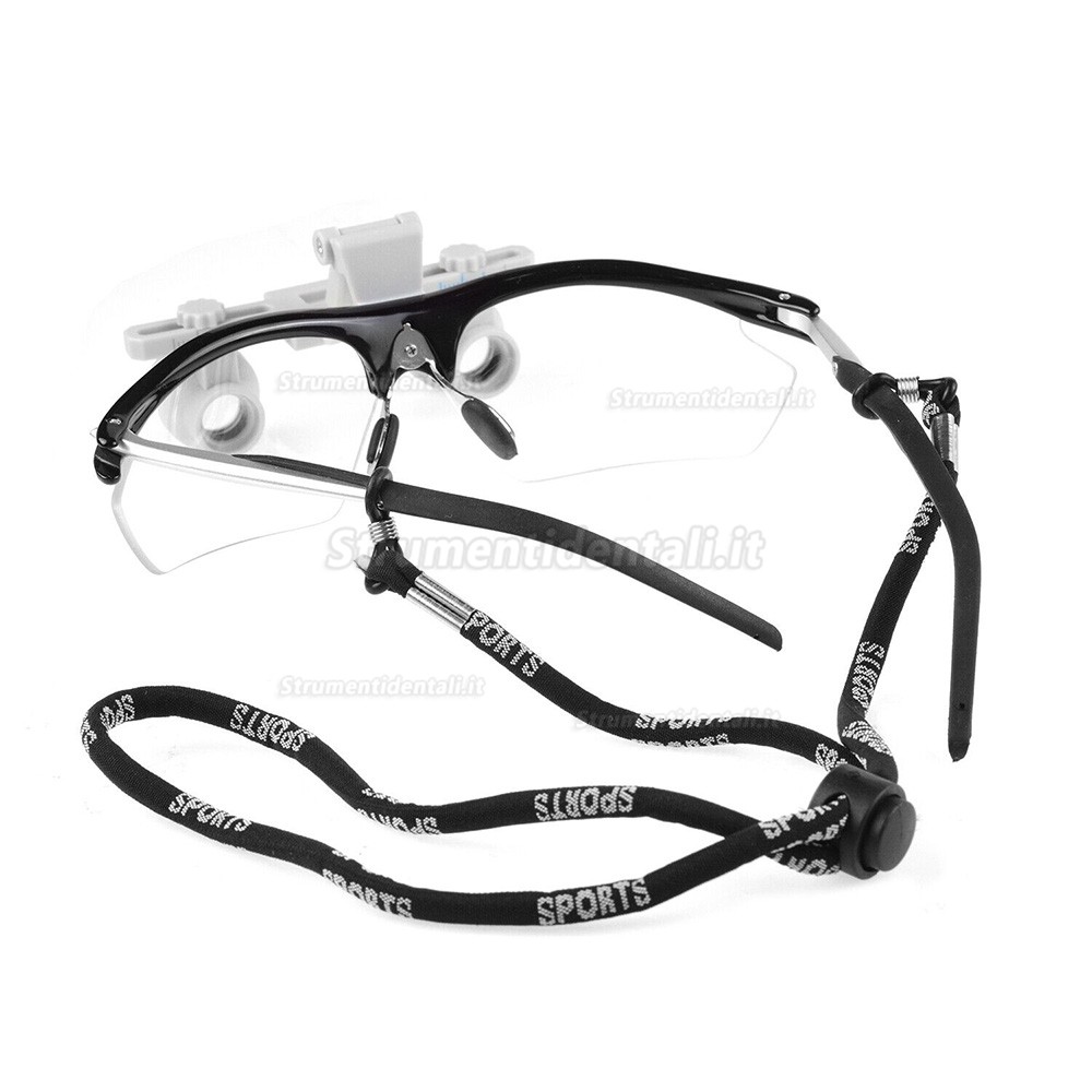 Occhialini ingrandenti per dentisti YOYU DY-116 3.5X-R con cornice presbiopia Occhialini ingrandenti per dentisti YOYU DY-116 3.5X-R con cornice presbiopia
