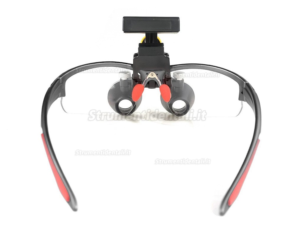 Occhialini binoculari dentali YUYO DY-117 3.5X + Faro LED senza fili 3W DY-010 Occhialini binoculari dentali YUYO DY-117 3.5X + Faro LED senza fili 3W DY-010