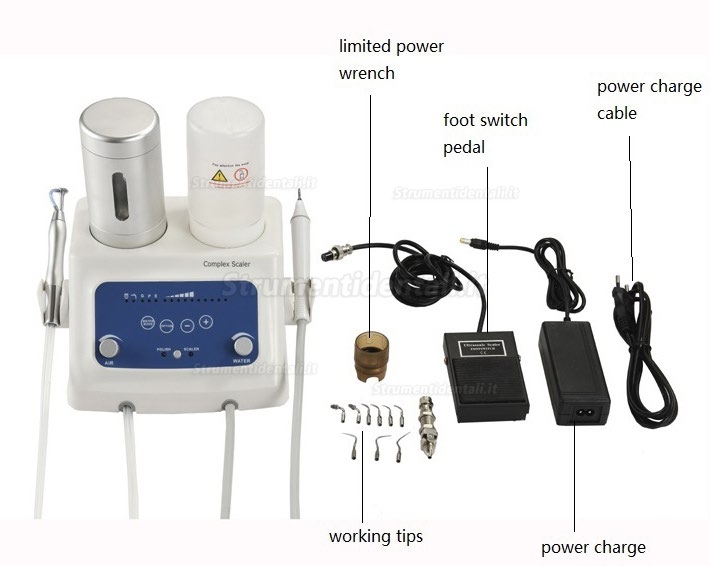 YS YS-CS-A(5E) 2 in 1 Piezo-elettrico Ablatore ad ultrasuoni + Sbiancatore air prophy jet