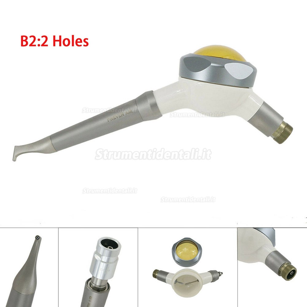 Lucidatrice a Getto di Profilassi Igienica a Flusso d'Aria Dentale Adatta 2/4 Fori Lucidatrice a Getto di Profilassi Igienica a Flusso d'Aria Dentale Adatta 2/4 Fori
