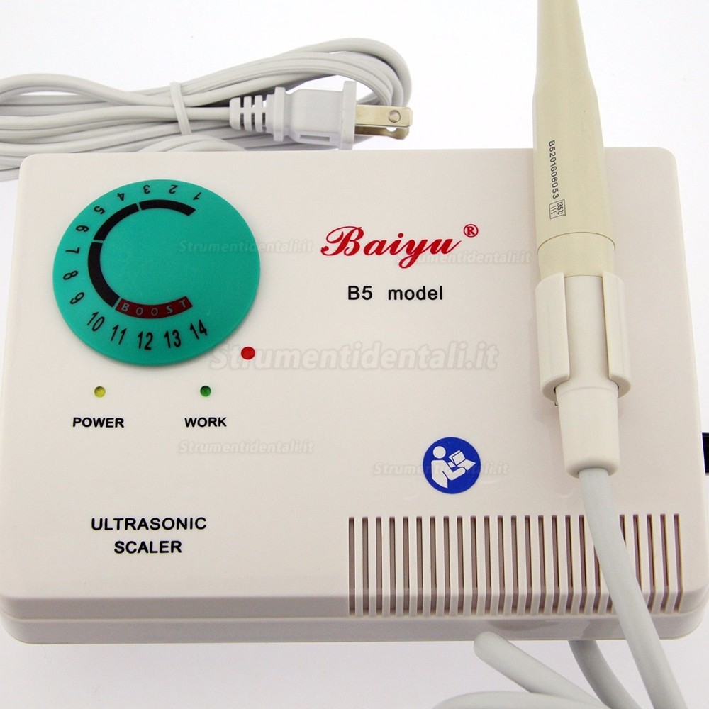 1 Pezzi originale Baiyu B5 scaler ultrasonico PIEZOELECTRICO scaler ad ultrasuoni manipolo autoclavabile