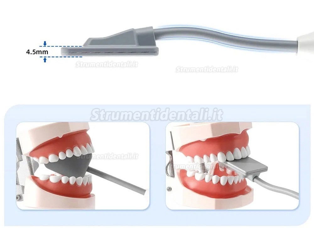 Radiografico endorale portatile con schermo incorporato + Sensore rvg dentale iRay Pluto 0002XW